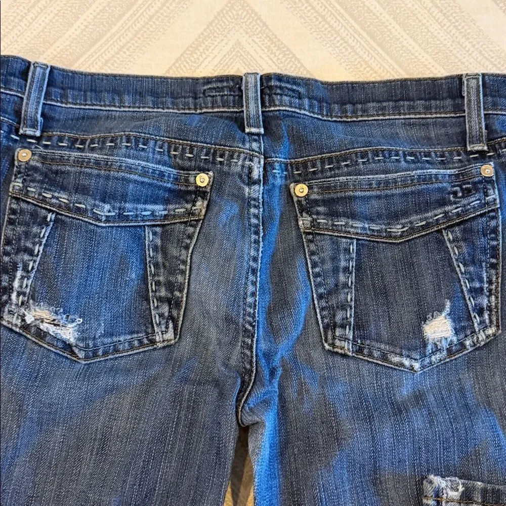 Joe’s Jeans Dark Blue Bootcut Straight Leg Denim Size 28